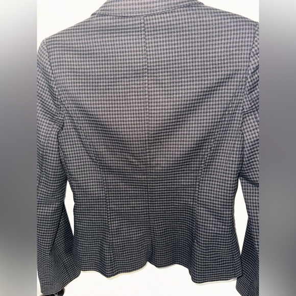 Women’s Dark Gray Blazer checker pattern - Picture 9 of 10